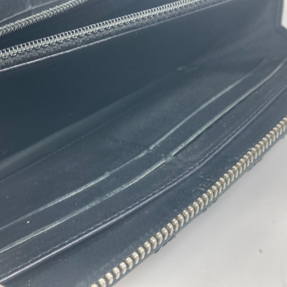 CHANEL Black Lambskin Leather Logo Wallet - Picture 10 of 16